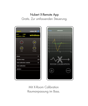 NUBERT nuSub XW-700 Subwoofer, Weiß