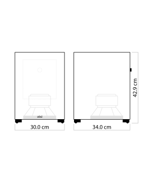 NUBERT nuSub XW-700 Subwoofer, Weiß