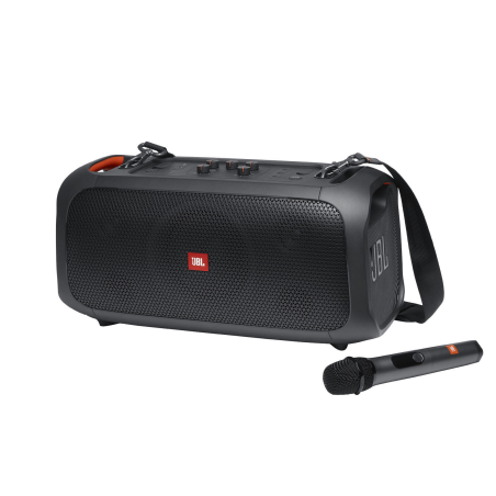 JBL Party Box on the go Bluetooth Lautsprecher, Schwarz