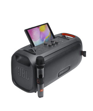 JBL Party Box on the go Bluetooth Lautsprecher, Schwarz