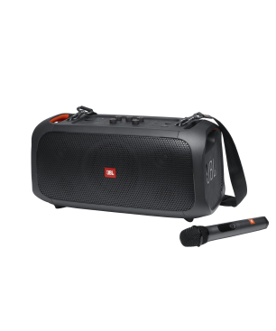 JBL Party Box on the go Bluetooth Lautsprecher, Schwarz