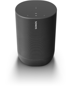 SONOS Move Lautsprecher App-steuerbar, Bluetooth, Schwarz