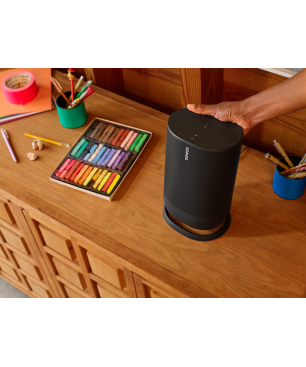 SONOS Move Lautsprecher App-steuerbar, Bluetooth, Schwarz