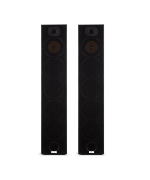 AUNA V7B Standlautsprecher, Schwarz