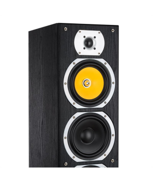 AUNA V7B Standlautsprecher, Schwarz
