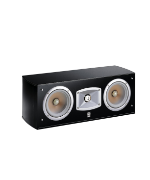 YAMAHA NS-C444 1 Stück Center Lautsprecher, Piano Schwarz