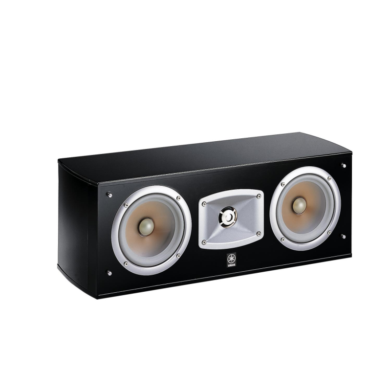 YAMAHA NS-C444 1 Stück Center Lautsprecher, Piano Schwarz