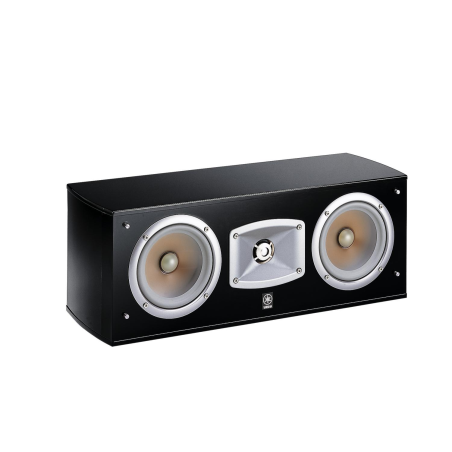 YAMAHA NS-C444 1 Stück Center Lautsprecher, Piano Schwarz