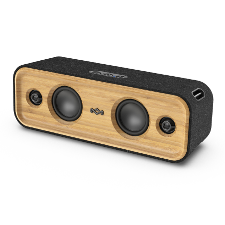 HOUSE OF MARLEY Get Together 2 Bluetooth-Lautsprecher, Holz/Schwarz