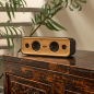 HOUSE OF MARLEY Get Together 2 Bluetooth-Lautsprecher, Holz/Schwarz