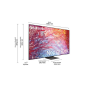 SAMSUNG GQ65QN700BT Neo QLED TV (Flat, 65 Zoll / 163 cm, UHD 8K, SMART TV, Tizen™ mit Gaming Hub)