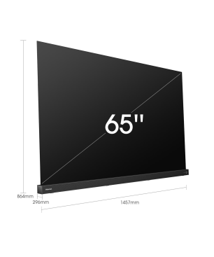 HISENSE 65A9G OLED TV (Flat, 65 Zoll / 164 cm, OLED 4K, SMART TV, VIDAA U5)