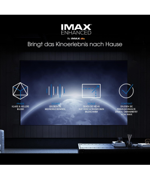 HISENSE 65A9G OLED TV (Flat, 65 Zoll / 164 cm, OLED 4K, SMART TV, VIDAA U5)