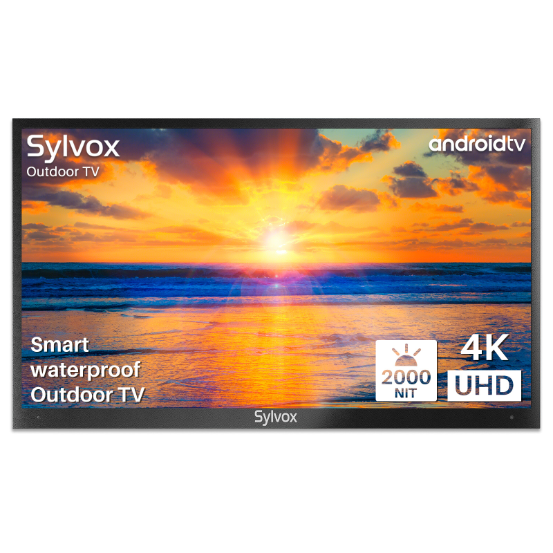 SYLVOX 43 Zoll Outdoor TV 2000nit Pool Pro OT43A2KEGE-EU TV (Flat, 43 Zoll / 109,2 cm, HDR 4K, SMART TV) SYLVOX 43 Zoll Outdoor TV 2000nit Pool Pro OT43A2KEGE-EU TV (Flat, 43 Zoll / 109,2 cm, HDR 4K, SMART TV)