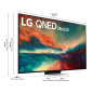 LG 75QNED866RE QNED TV (Flat, 75 Zoll / 190 cm, UHD 4K, SMART TV, webOS 23 mit LG ThinQ)