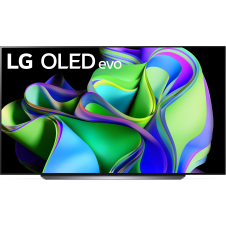LG OLED83C31LA OLED evo TV (Flat, 83 Zoll / 210 cm, OLED 4K, SMART TV, webOS 23)