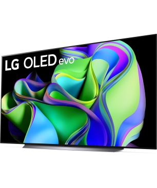 LG OLED83C31LA OLED evo TV (Flat, 83 Zoll / 210 cm, OLED 4K, SMART TV, webOS 23)