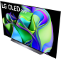 LG OLED83C31LA OLED evo TV (Flat, 83 Zoll / 210 cm, OLED 4K, SMART TV, webOS 23)