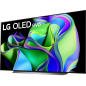 LG OLED83C31LA OLED evo TV (Flat, 83 Zoll / 210 cm, OLED 4K, SMART TV, webOS 23)