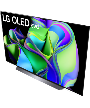 LG OLED83C31LA OLED evo TV (Flat, 83 Zoll / 210 cm, OLED 4K, SMART TV, webOS 23)