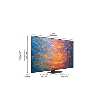 SAMSUNG GQ85QN95C NEO QLED TV (Flat, 85 Zoll / 214 cm, UHD 4K, SMART TV, Tizen)