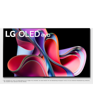LG OLED83G39LA OLED evo TV (Flat, 83 Zoll / 210 cm, OLED 4K, SMART TV, webOS 23 mit LG ThinQ)