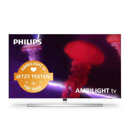 PHILIPS 65OLED837/12 OLED TV (Flat, 65 Zoll / 164 cm, OLED 4K, SMART TV, Ambilight, Android TV™ 11 (R))