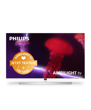 PHILIPS 65OLED837/12 OLED TV (Flat, 65 Zoll / 164 cm, OLED 4K, SMART TV, Ambilight, Android TV™ 11 (R))