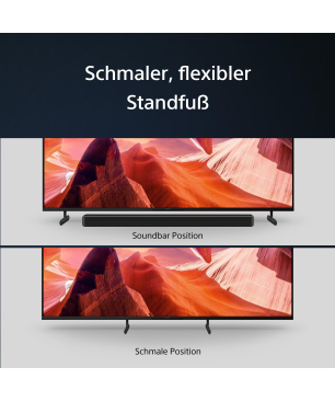 SONY BRAVIA KD-85X80L LED LED TV (Flat, 85 Zoll / 215 cm, UHD 4K, SMART TV, Google TV)