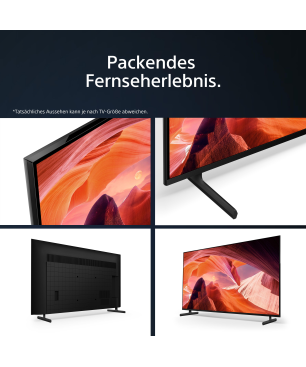 SONY BRAVIA KD-85X80L LED LED TV (Flat, 85 Zoll / 215 cm, UHD 4K, SMART TV, Google TV)