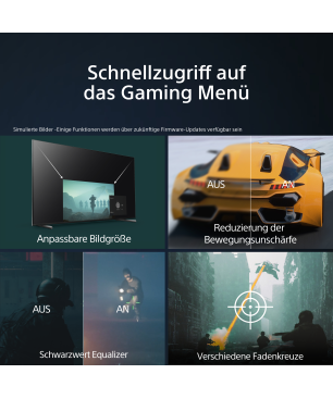 SONY BRAVIA XR-55A95L OLED TV (Flat, 55 Zoll / 139 cm, QLED 4K, SMART TV, Google TV)