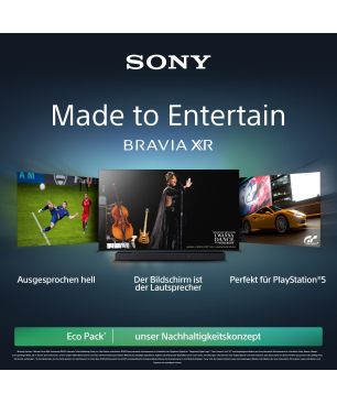 SONY BRAVIA XR-55A95L OLED TV (Flat, 55 Zoll / 139 cm, QLED 4K, SMART TV, Google TV)