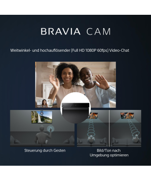 SONY BRAVIA XR-55A95L OLED TV (Flat, 55 Zoll / 139 cm, QLED 4K, SMART TV, Google TV)