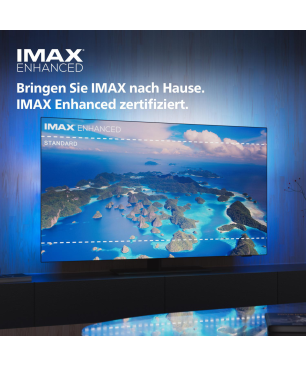 PHILIPS 65OLED808/12 4K OLED Ambilight TV (Flat, 65 Zoll / 164 cm, OLED 4K, SMART TV, Ambilight, GoogleTV)