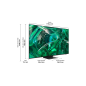 SAMSUNG GQ77S95CAT OLED TV (Flat, 77 Zoll / 195 cm, OLED 4K, SMART TV, Tizen)