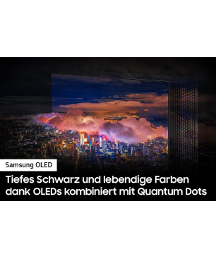 SAMSUNG GQ77S95CAT OLED TV (Flat, 77 Zoll / 195 cm, OLED 4K, SMART TV, Tizen)