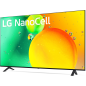LG 75NANO756QA NanoCell TV (Flat, 75 Zoll / 190 cm, UHD 4K, SMART TV, webOS22)