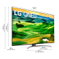 LG 75QNED819QA QNED TV (Flat, 75 Zoll / 189 cm, UHD 4K, SMART TV, webOS 22 mit LG ThinQ)