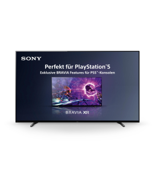 SONY XR-55A80J OLED TV (Flat, 55 Zoll / 139 cm, OLED 4K, SMART TV, Google TV)