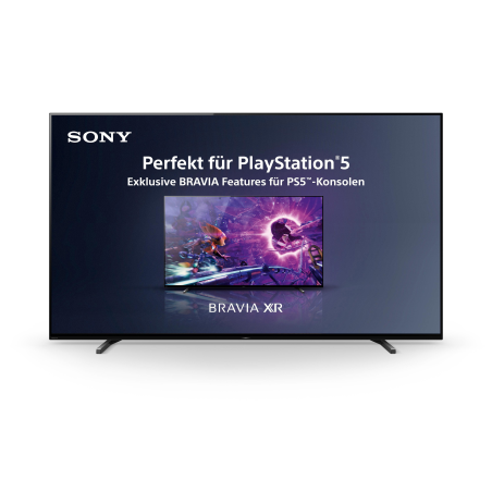 SONY XR-55A80J OLED TV (Flat, 55 Zoll / 139 cm, OLED 4K, SMART TV, Google TV)