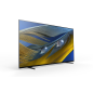 SONY XR-55A80J OLED TV (Flat, 55 Zoll / 139 cm, OLED 4K, SMART TV, Google TV)