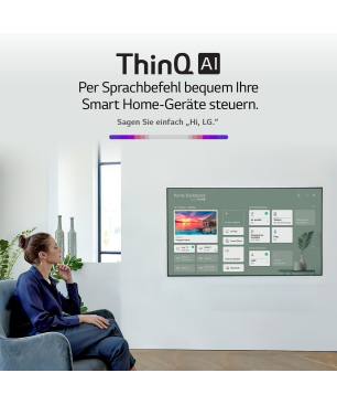 LG OLED65C17LB OLED TV (Flat, 65 Zoll / 164 cm, UHD 4K, SMART TV, webOS 6.0 mit LG ThinQ)
