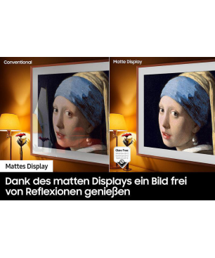 SAMSUNG GQ43LS03BAU The Frame QLED TV (Flat, 43 Zoll / 108 cm, UHD 4K, SMART TV, Tizen™ mit Gaming Hub)