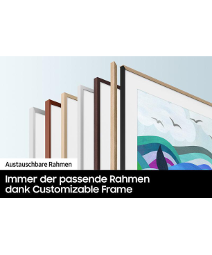 SAMSUNG GQ43LS03BAU The Frame QLED TV (Flat, 43 Zoll / 108 cm, UHD 4K, SMART TV, Tizen™ mit Gaming Hub)