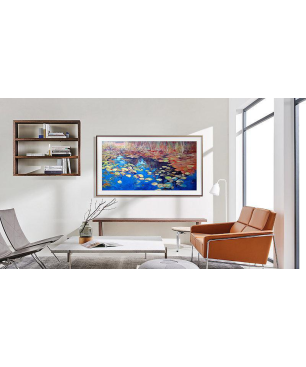 SAMSUNG GQ43LS03BAU The Frame QLED TV (Flat, 43 Zoll / 108 cm, UHD 4K, SMART TV, Tizen™ mit Gaming Hub)