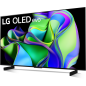 LG OLED42C31LA OLED evo TV (Flat, 42 Zoll / 106 cm, UHD 4K, SMART TV, webOS 23)