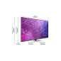 SAMSUNG GQ55QN90C NEO QLED TV (Flat, 55 Zoll / 138 cm, UHD 4K, SMART TV, Tizen)
