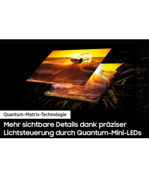 SAMSUNG GQ55QN90C NEO QLED TV (Flat, 55 Zoll / 138 cm, UHD 4K, SMART TV, Tizen)