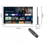 SMART TECH 75 Zoll QLED Smart TV 75QA20T1 LED TV (Flat, 75 Zoll / 189 cm, UHD 4K, SMART TV, android 11.0)