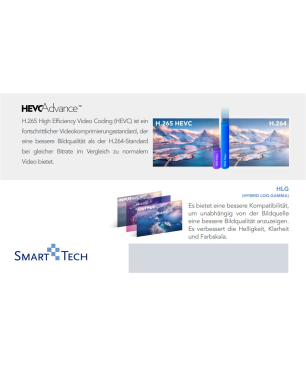 SMART TECH 75 Zoll QLED Smart TV 75QA20T1 LED TV (Flat, 75 Zoll / 189 cm, UHD 4K, SMART TV, android 11.0)